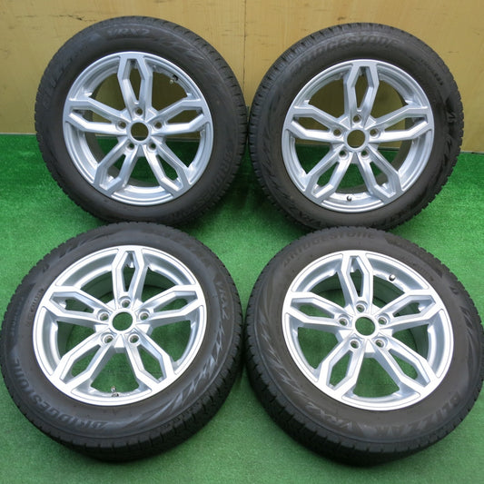 バリ溝！8.5分★MINI ミニ クラブマン 等 AGA Welt 205/55R16 スタッドレス ブリヂストン ブリザック VRX2 16インチ PCD112/5H★5110815HAス