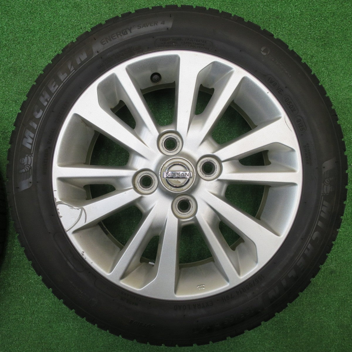 バリ溝！25年！8.5分★日産 デイズ ルークス 純正 155/65R14 ミシュラン エナジーセイバー4 14インチ PCD100/4H★5110301NJノ