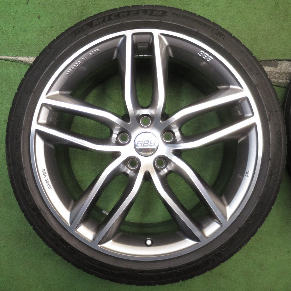 キレイ★アウディ 等 BBS SX 0502 235/40R19 ミシュラン パイロットスポーツ4 19インチ PCD112/5H★5072501NJノ