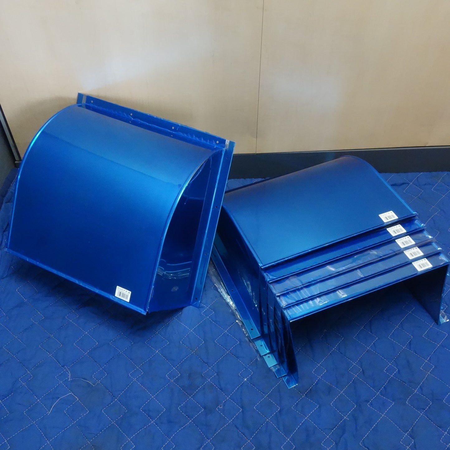 [送料無料] 未使用！6点まとめ売り☆KGY 30cm 用 ステンレス フード SF-350 SUS430 換気扇 フード ケイ・ジー・ワイ工業 K.G.Y☆