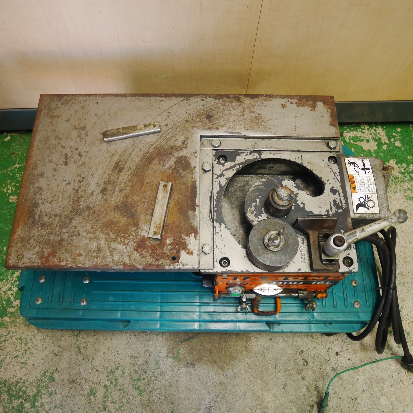 [送料無料] ☆DIAMOND 鉄筋 ベンダー DBD-16L 電動 工具 曲げ 加工 ポータブル コード式 ダイヤモンド☆