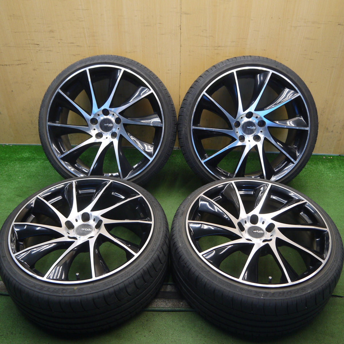 4本価格！23年◎Anhelo corazon 225/35R19 トライアングル SPORTEX TSH11 アネーロ コラソン 19インチ PCD114.3/5H◎6090404Hノ