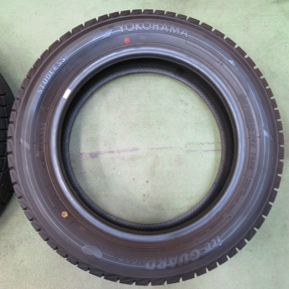 ほぼ未使用！25年★スタッドレス 155/65R14 ヨコハマ アイスガード iG52C タイヤ 14インチ N-BOX N-WGN タント ムーブ スペーシア 等★6071407イスタ