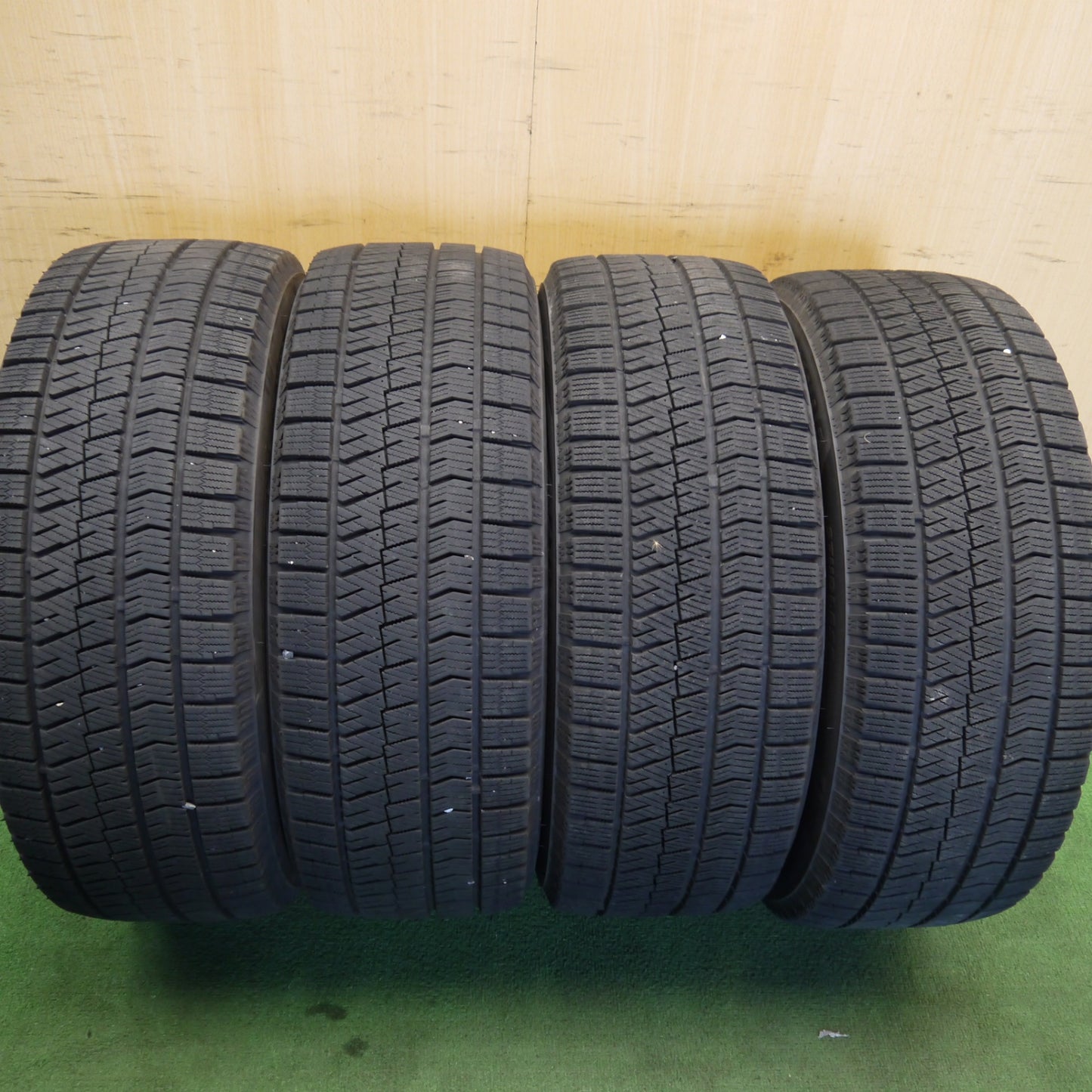 バリ溝！25年！9.5分◎ホンダ RC オデッセイ 純正 215/55R17 スタッドレス ブリヂストン ブリザック VRX2 17インチ PCD114.3/5H◎6070303Hス