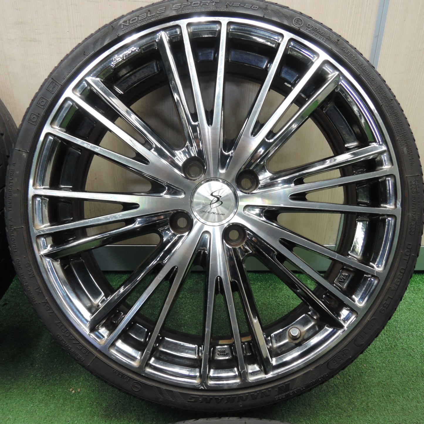 *送料無料* 激レア★軽サイズ SiLk BLaze 165/40R17 ナンカン NOBLE SPORT NS-20 シルクブレイズ PCD100/4H★4030702TNノ