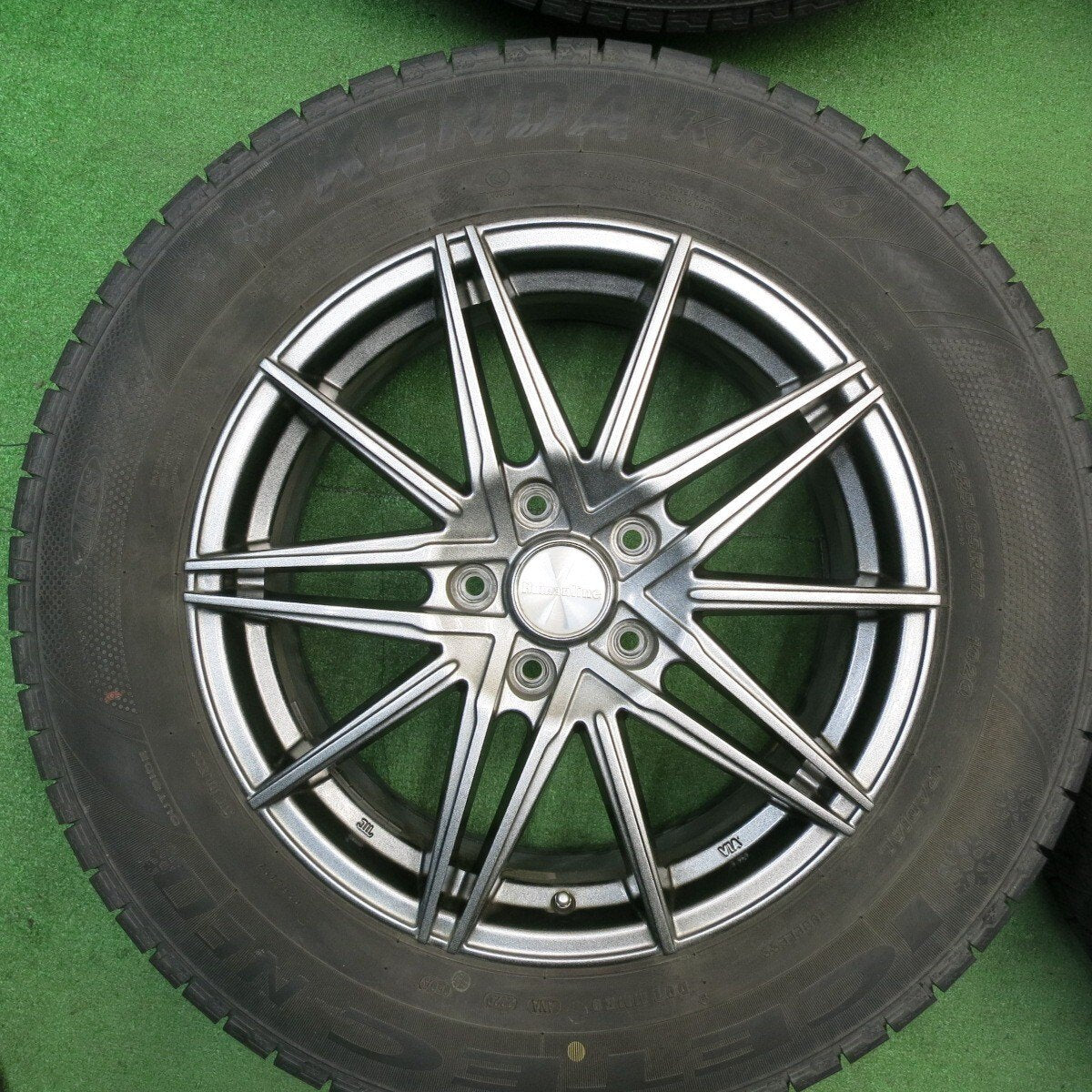 キレイ★スタッドレス 225/65R17 ケンダ KR36 アイステックネオ Humanline ヒューマンライン PCD114.3/5H★5040506TNス