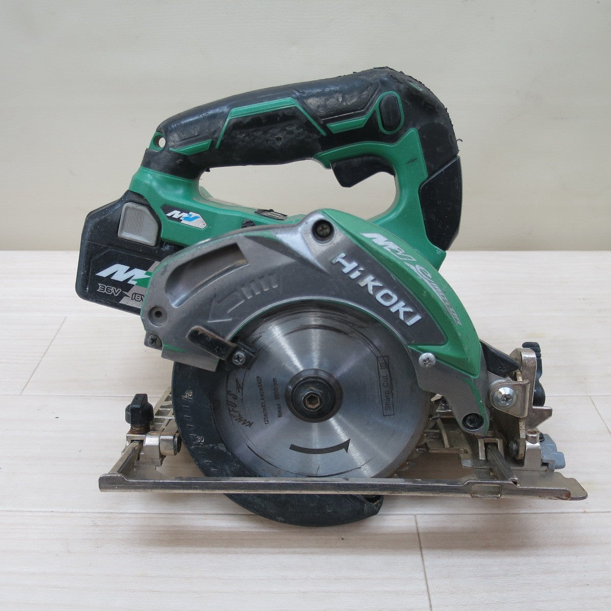 ☆HiKOKI ハイコーキ 125mm コードレス リフォーム 用 丸のこ C3605DB(S) 電動 工具 切断機 丸鋸 マルノコ 丸ノコ 木工用 充電式☆