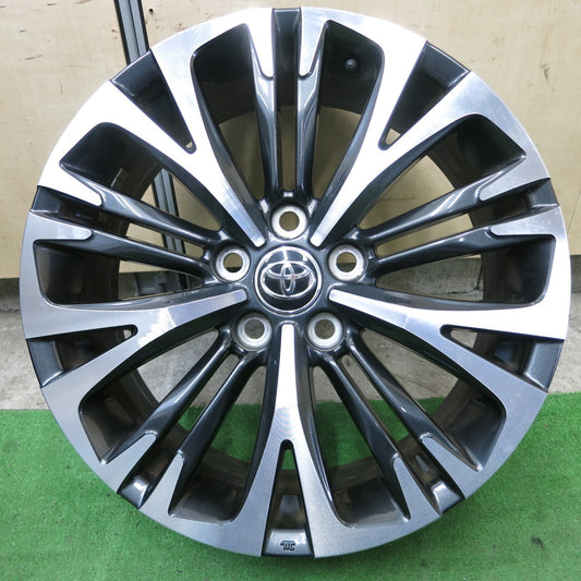 1本価格★トヨタ ヤリスクロス Zグレード 純正 ホイール 18インチ 18×7J PCD114.3/5H★5072602ナホ