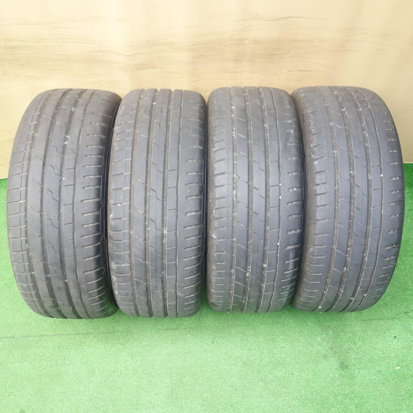 バリ溝！25年！9.5分★BMW 1シリーズ 2シリーズ F40 F44 純正 225/45R17 ハンコック ベンタス S1 evo3 RSC 17インチ PCD112/5H★6022802KTノ