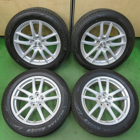 [送料無料] センサー付！バリ溝！23年！キレイ！9.5分以上★レクサス LS 等 245/50R19 スタッドレス ブリヂストン ブリザック VRX3 ECO FORME エコフォルム 19インチ PCD120/5H★5040601IMス