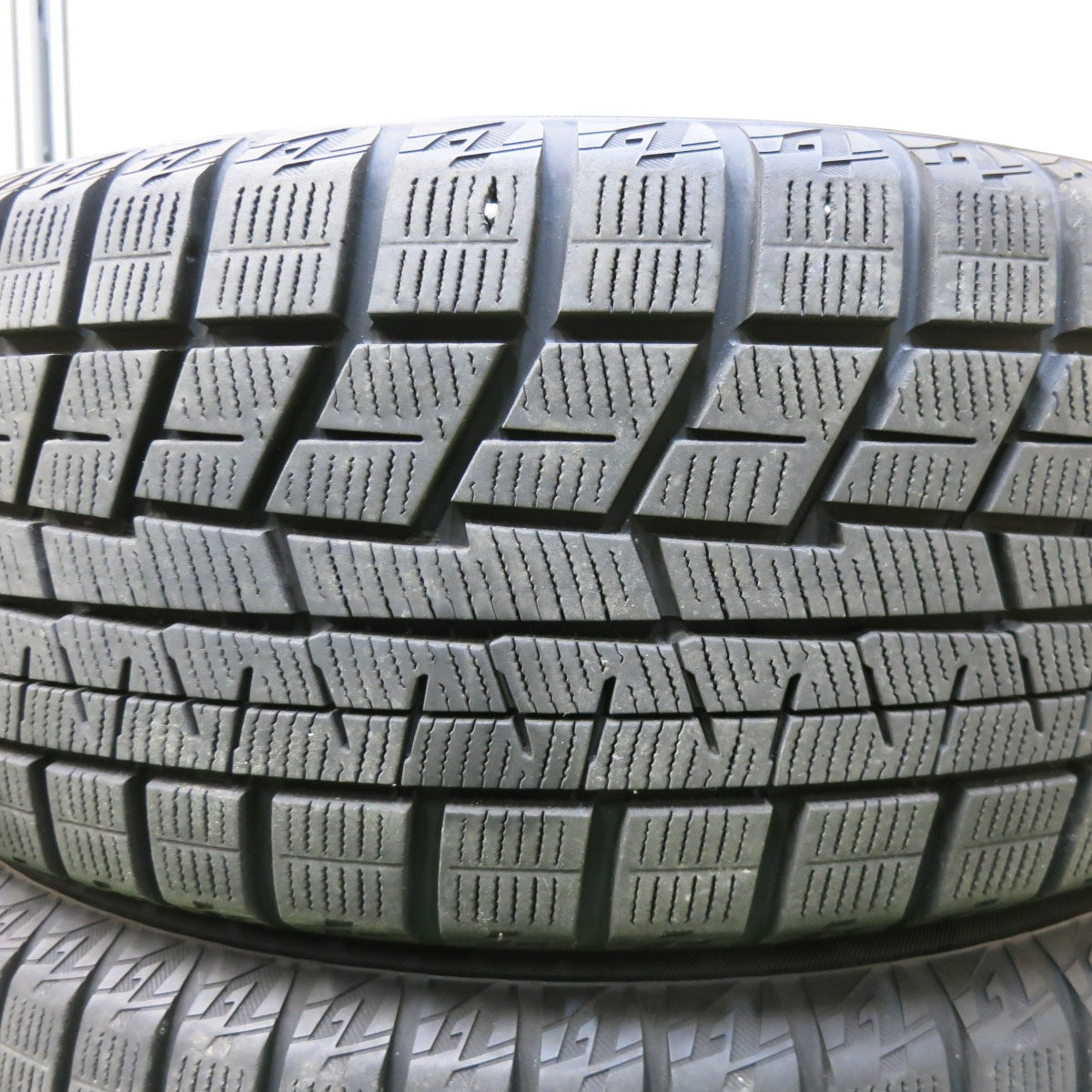 [送料無料] バリ溝！21年！9.5分★トヨタ 90系 ヴィッツ RS 純正 195/50R16 スタッドレス ヨコハマ アイスガード iG60 16インチ PCD100/4H★4122512SYス