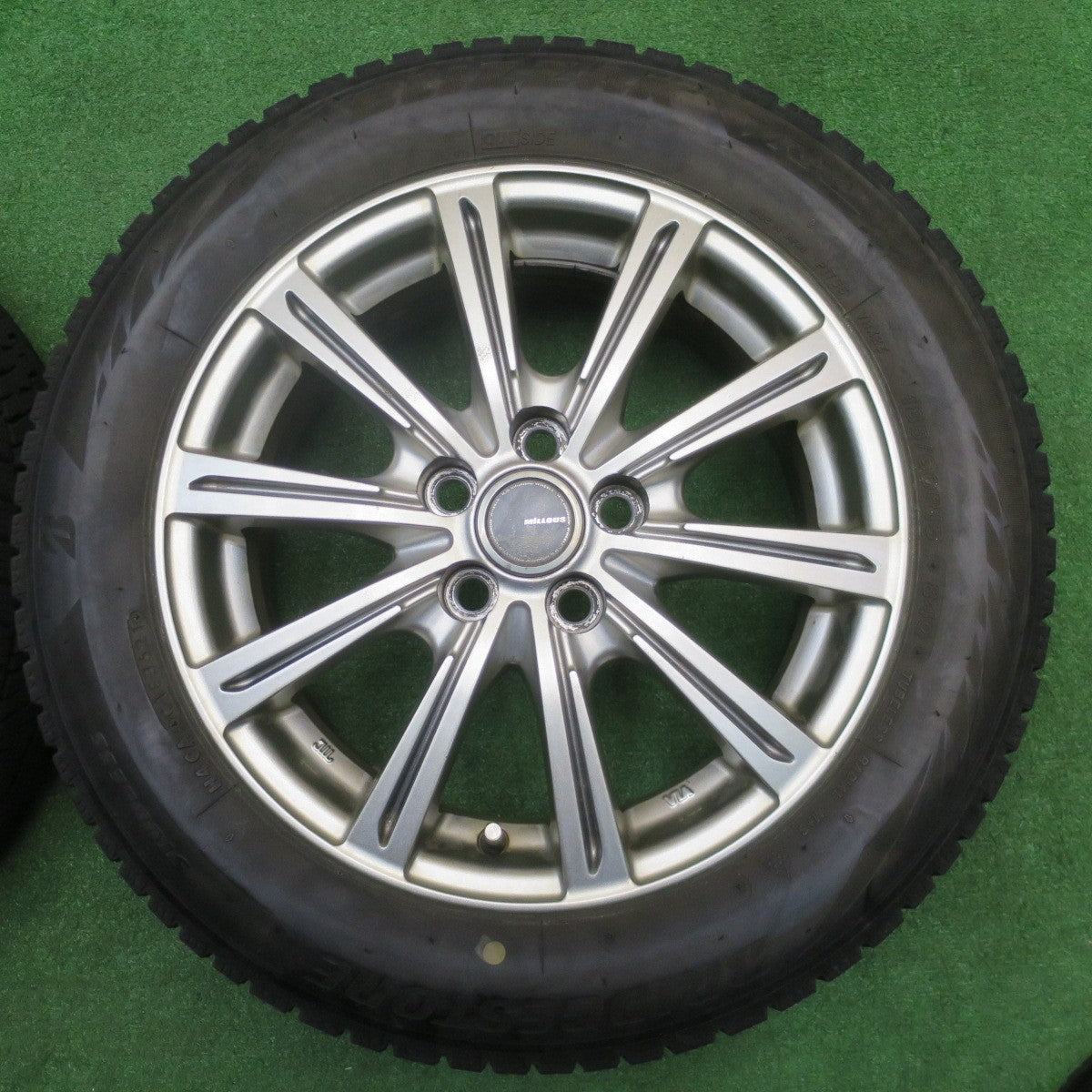 4本価格！21年★シエンタ 等 185/60R15 スタッドレス ブリヂストン ブリザック VRX2 MiLLOUS ミルアス 15インチ PCD100/5H★5111108NJス