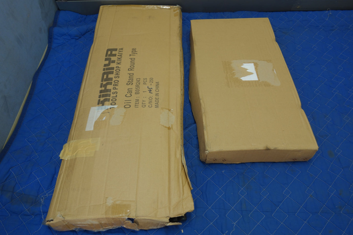 [送料無料] 未使用！2点まとめ売り☆KIKAIYA 2段式 ペール缶 スタンド PS-3 B05R243 型式 不明 コバヤシデンソー キカイヤ☆