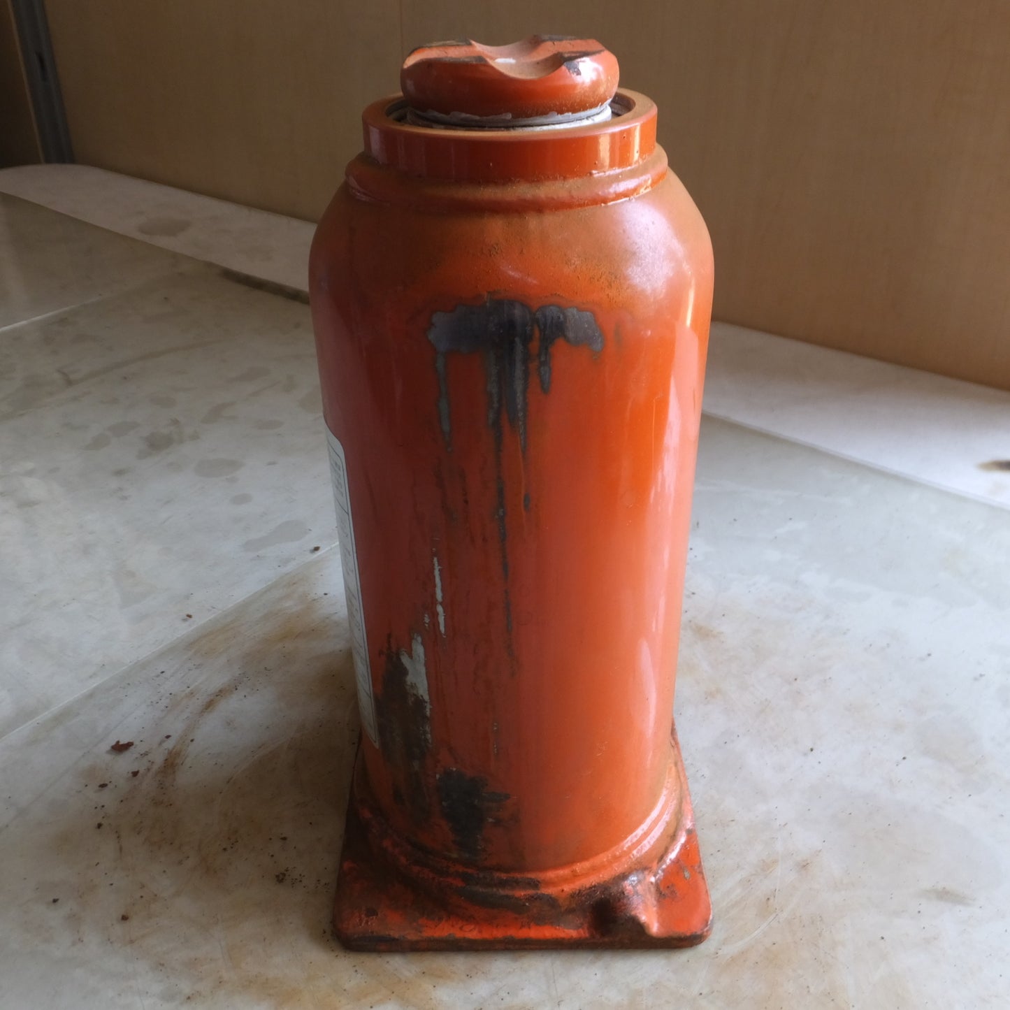 [送料無料] ◆マサダ 油圧ジャッキ MHK-15N 工具 15TON 15ton 15トン 15000kg 油圧式 オイル だるま ダルマ 車載 自動車 点検 整備(10)◆