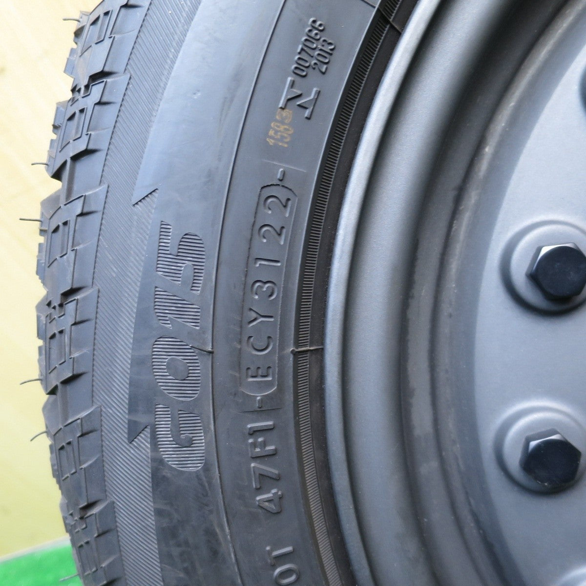 タイヤ ほぼ未使用 綺麗 1本★DEAN COLORADO 215/60R16 ヨコハマ A/T G015 ディーン コロラド PCD112 120/5H マルチ★5031101Hノ