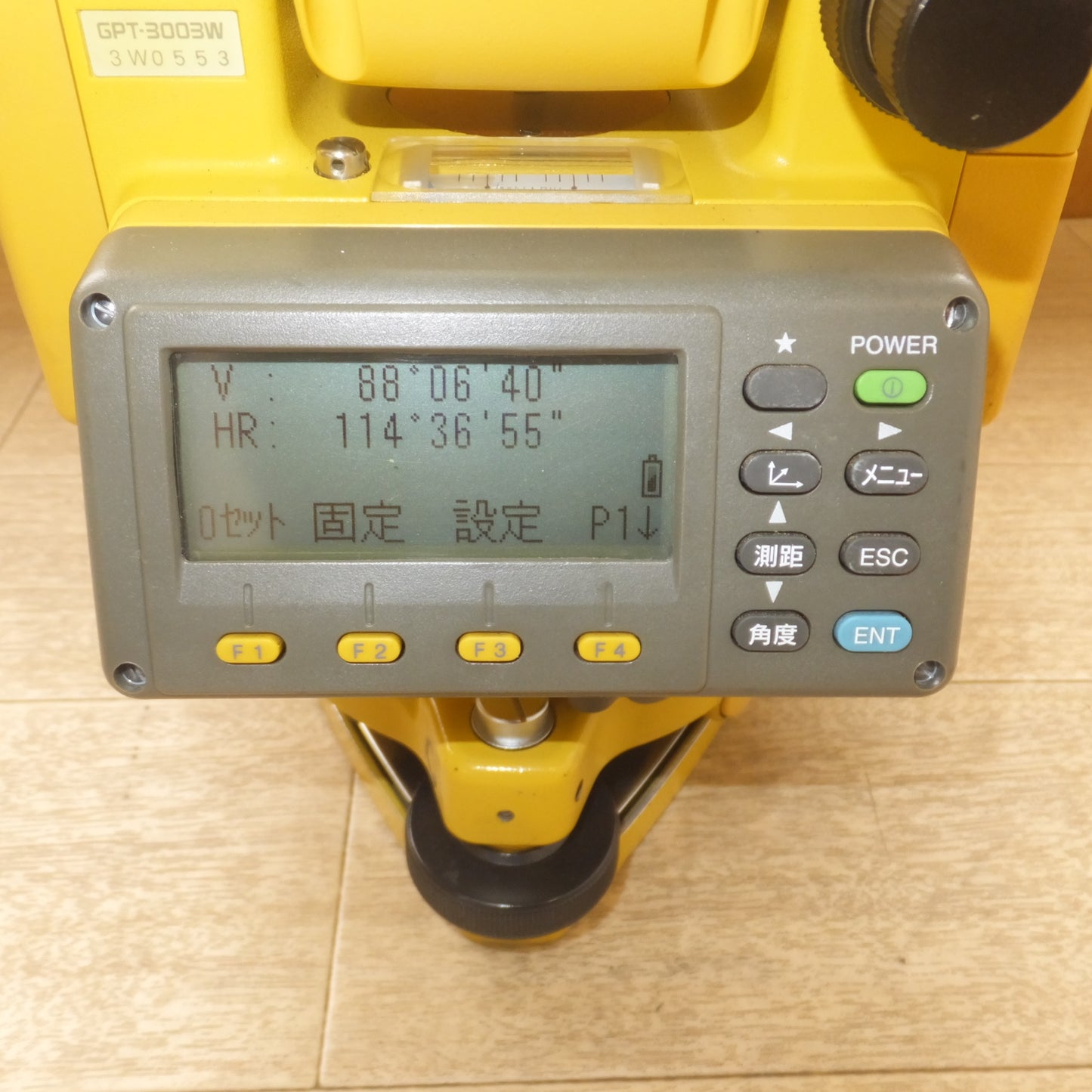 [送料無料] 現状品★トプコン TOPCON パルストータルステーション GPT-3003W　PULSE TOTAL STATION★