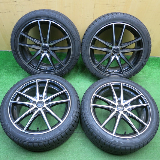 バリ溝！23年！9分★プリウス 86 BRZ 等 215/45R17 スタッドレス トーヨー オブザーブ ガリット GIZ MRT Premium モリタ 17インチ PCD100/5H★5122005HAス