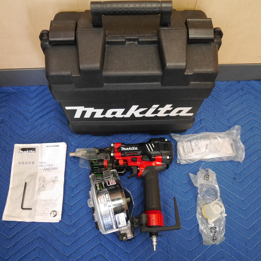 [送料無料] キレイ☆マキタ 50mm 高圧 エア 釘打 AN534H エアー ツール 工具 釘打ち 機 makita☆