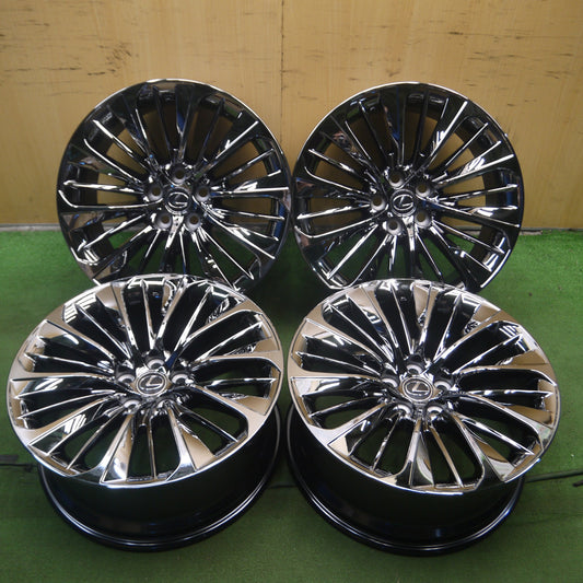 *送料無料* 新車外し★レクサス LS500h 純正 OP ノイズリダクション ホイール 20インチ 20×8.5J PCD120/5H★4042205Hホ