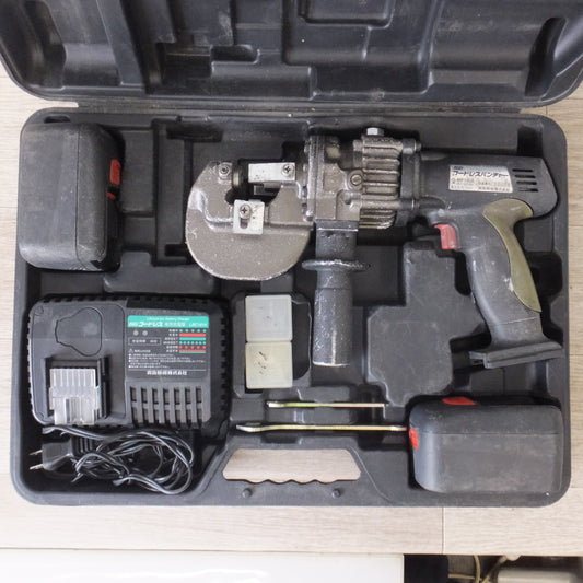 ★育良精機 IKURA イクラ コードレスパンチャー IS-MP15LE DC18V★