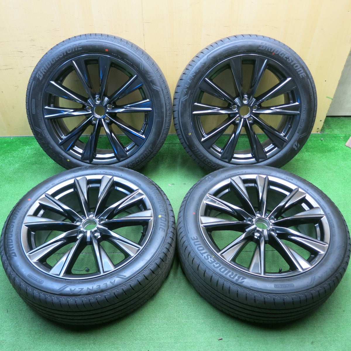 新車外し！25年★レクサス RX Fスポーツ 純正 235/50R21 ブリヂストン アレンザ 001 21インチ PCD114.3/5H★5051806HAノ