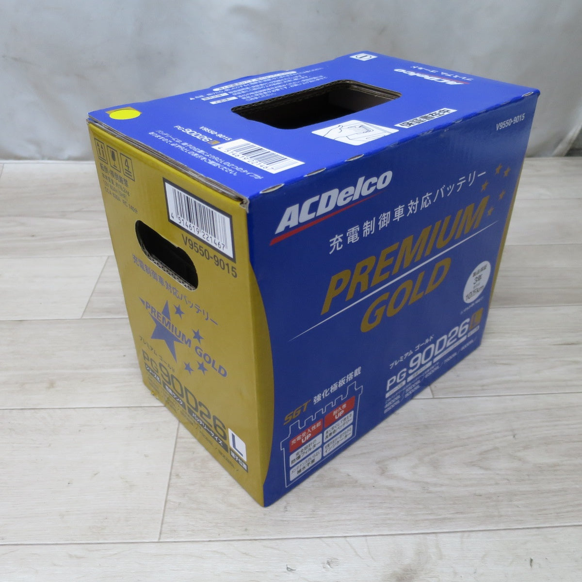 [送料無料] 未使用◆ACデルコ 充電制御車 対応 バッテリー プレミアム ゴールド PG90D26L PREMIUM GOLD◆