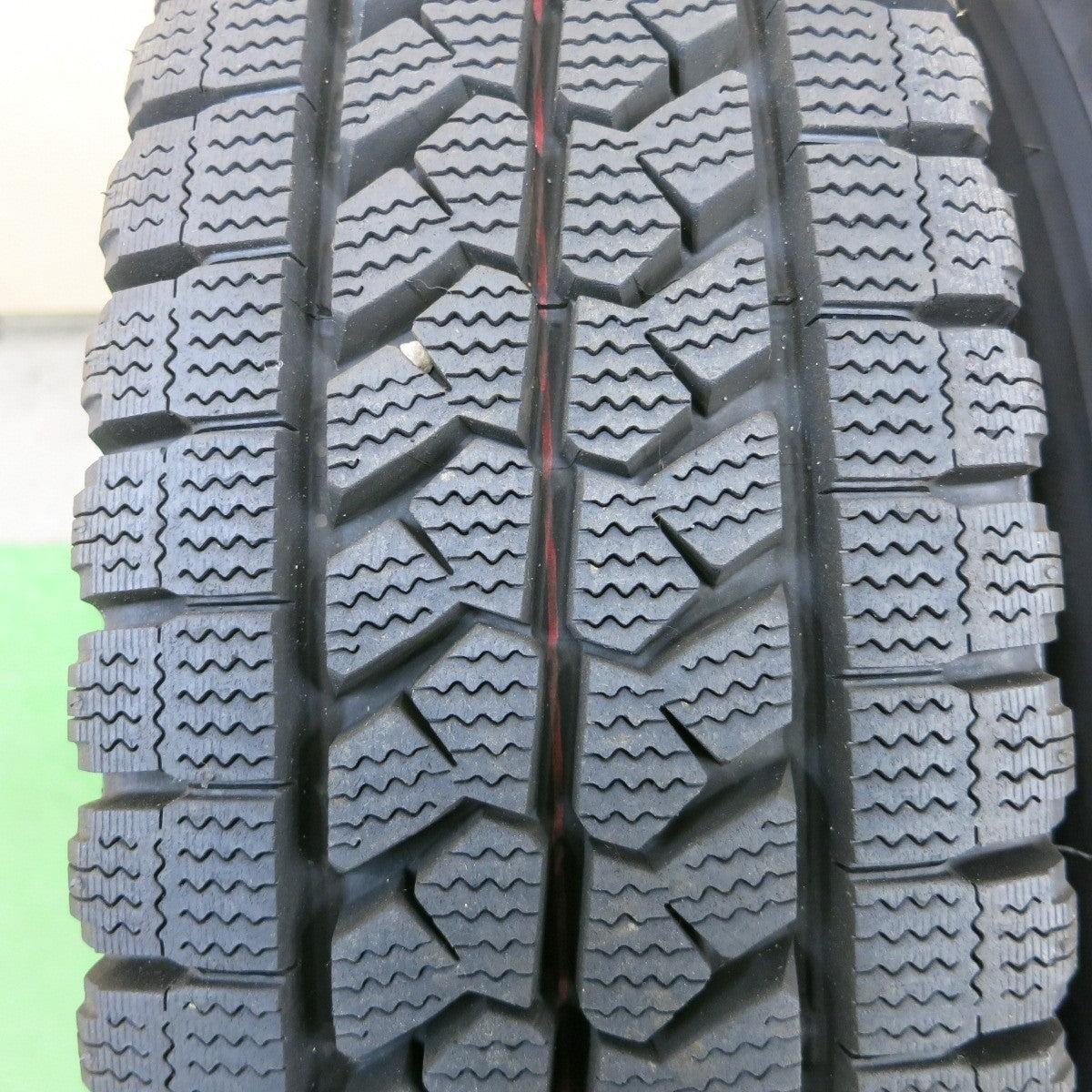 バリ溝！22年！ほぼ10分！2本★トラック タイヤ 195/85R16 114/112L スタッドレス ブリヂストン ブリザック W979 TOPY スチール 116.5-8TC PCD203.2/5H★5021907ナス