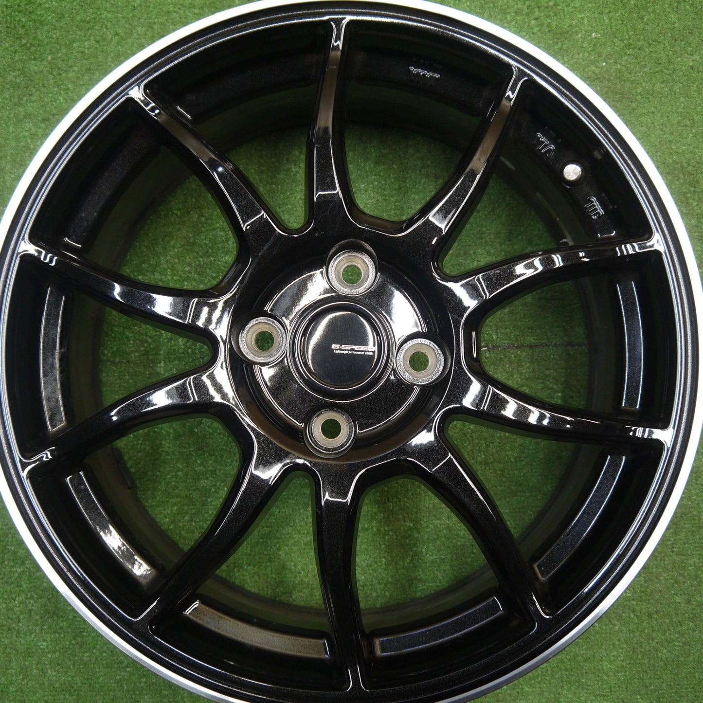 キレイ★G-SPEED Gスピード 16インチ 社外 アルミ ホイール 16×6J PCD100/4H★5111703Hホ