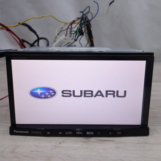 [送料無料] ◆スバル 純正 Panasonic Strada カーナビ CN-RS01DFA メモリーナビ パナソニック ストラーダ◆