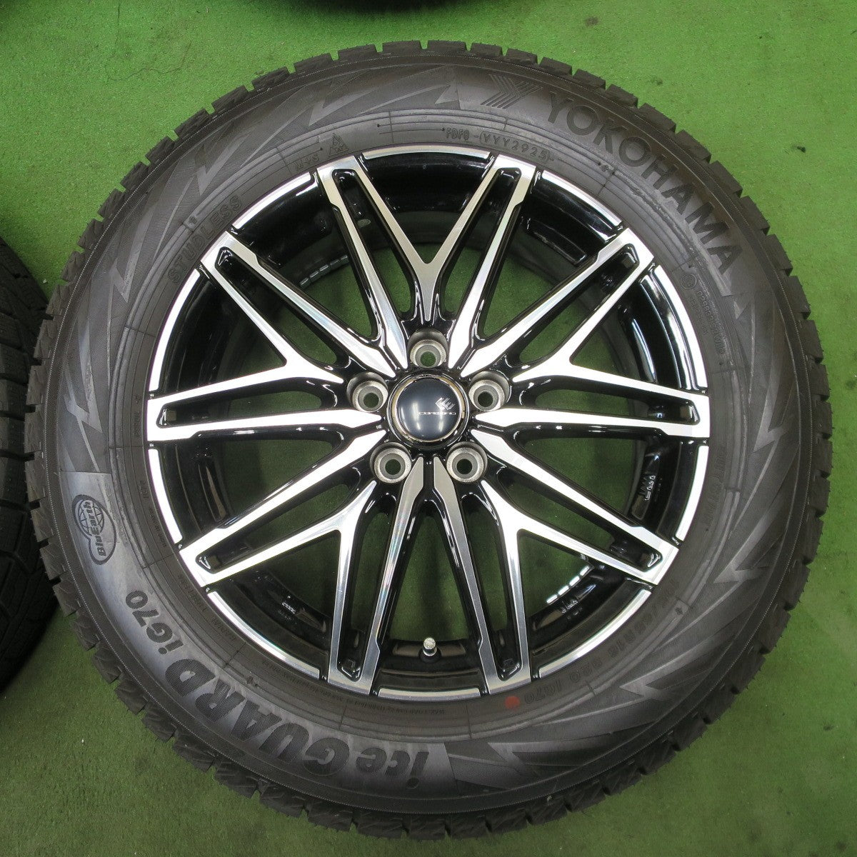 ほぼ未使用！25年！キレイ★ロッキー ライズ 等 195/65R16 スタッドレス ヨコハマ アイスガード iG70 CEREBRO WA45 セレブロ 16インチ PCD100/5H★6042901NGス