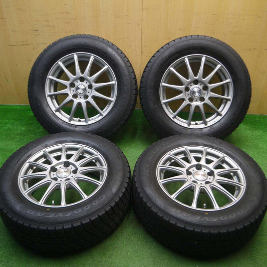 4本価格◎スタッドレス 215/65R16 グッドイヤー アイスナビ6 ravrion LUMIERE ラブリオン 16インチ PCD114.3/5H◎5011503Hス