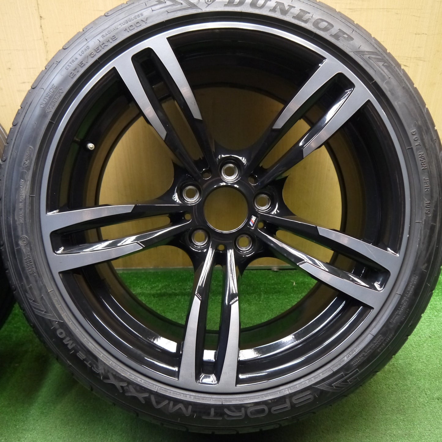 バリ溝！22年！9.5分★BMW M2 M3 M4 F80 F82 純正 245/35R19 275/35R19 ブリヂストン ポテンザ S007A ダンロップ スポーツマックス RT2 MO PCD120/5H★5050204Hノ