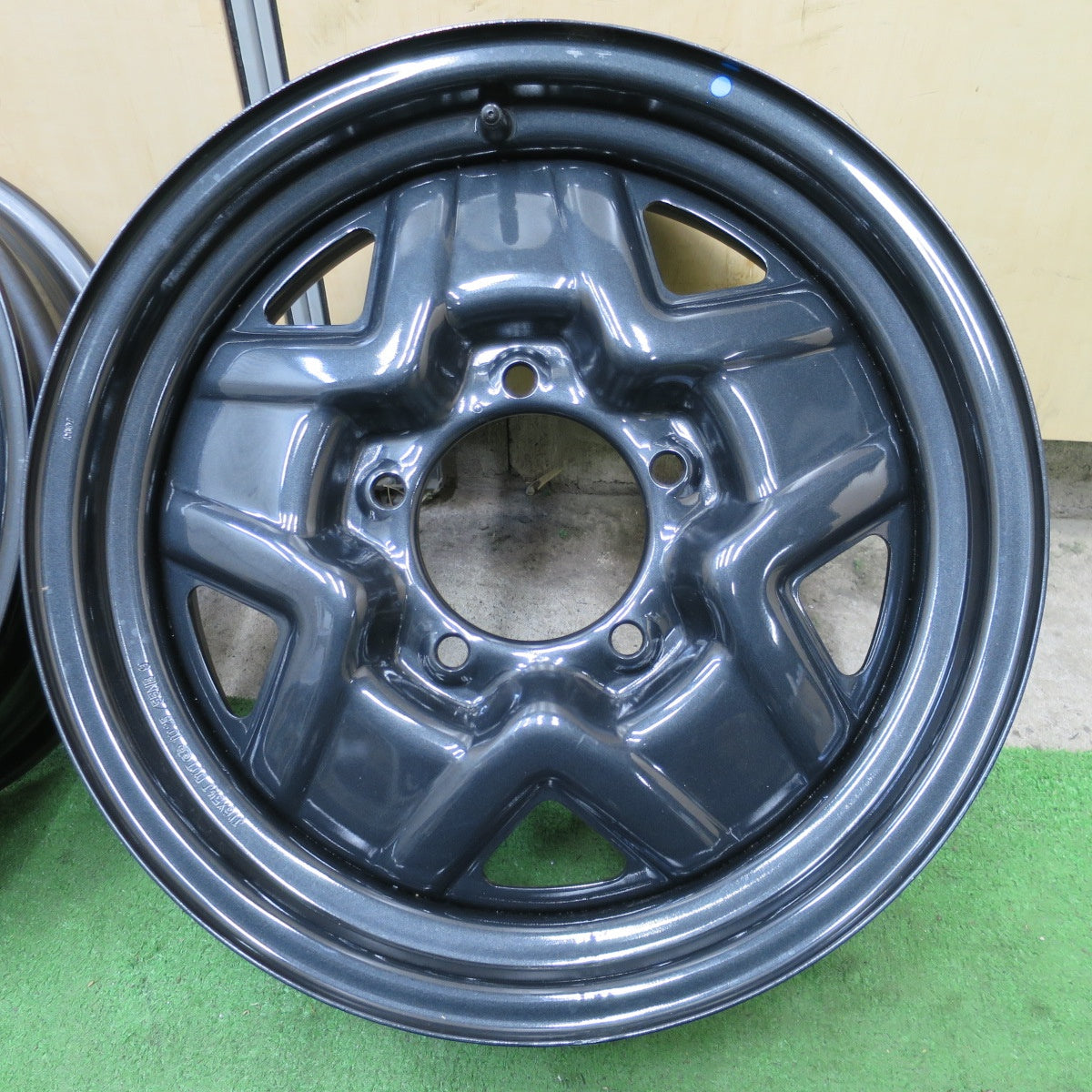 キレイ★スズキ JB64 ジムニー 純正 スチール ホイール 16インチ 16×5.5J PCD139.7/5H★6040602NGホ