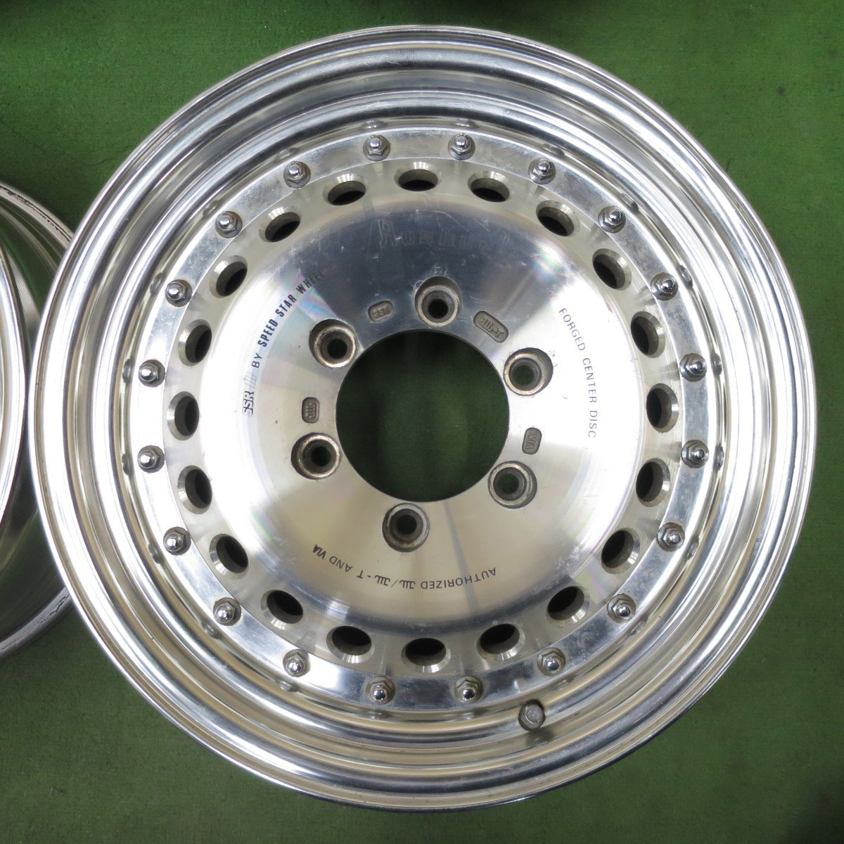 4本価格◎SSR SPEED STAR AUSWUCH 16インチ ホイール アウスバッハ スピード スター 16×7JJ PCD139.7/6H◎6090804NGホ