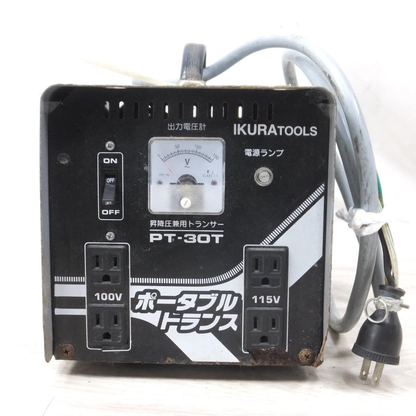 [送料無料] ◆イクラ 育良精機 ポータブル トランス PT-30T 昇圧 降圧 兼用 200V 100V 変圧器◆