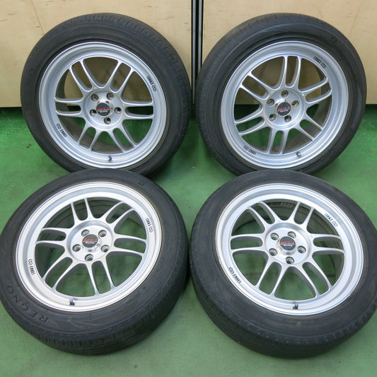 キレイ★86 BRZ 等 ENKEI RPF1 Racing 215/50R17 ブリヂストン レグノ GR-X2 エンケイ レーシング 17インチ PCD100/5H★5082204SKノ