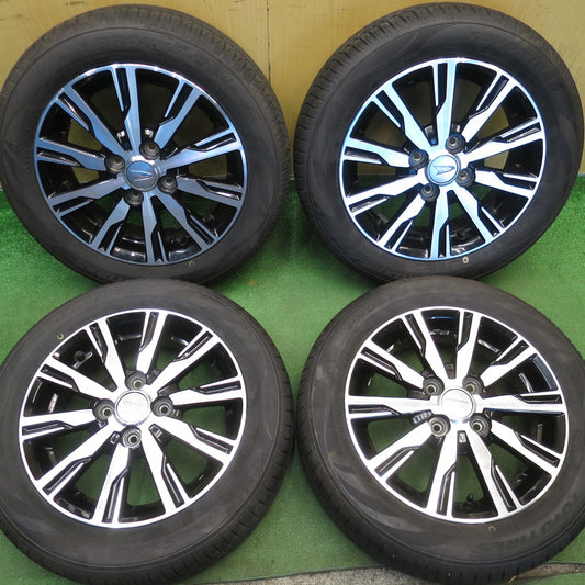 バリ溝！25年！9分◎ダイハツ ムーヴ タント カスタム 純正 155/65R14 トーヨー プロクセス CF3 14インチ PCD100/4H◎6082804NJノ
