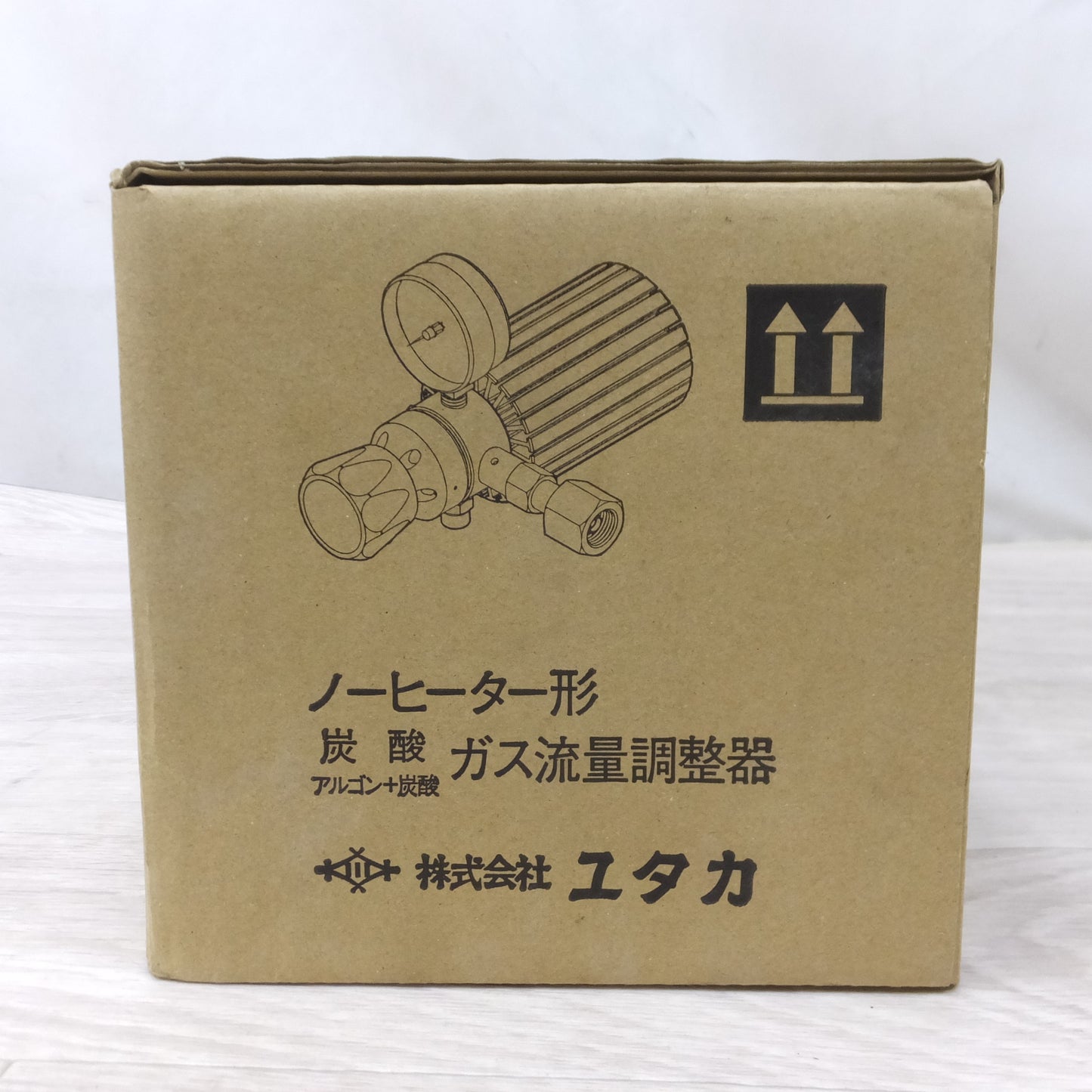 [送料無料] 未使用◆ユタカ 溶接用 ノーヒーター型 ガス 流量 調整器 NP-202 MAG Ar アルゴン CO2 炭酸◆