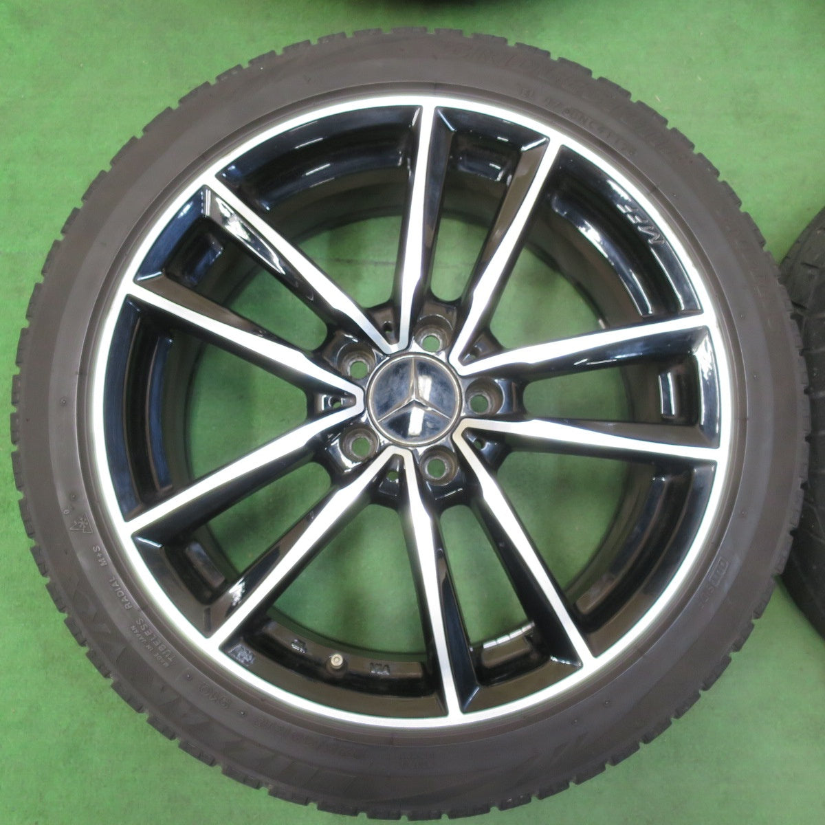 [送料無料] 4本価格★ベンツ等 MAK BREMEN MFF 245/40R18 スタッドレス ブリヂストン ブリザック VRX ブレーメン 18インチ PCD112/5H★4112805イス