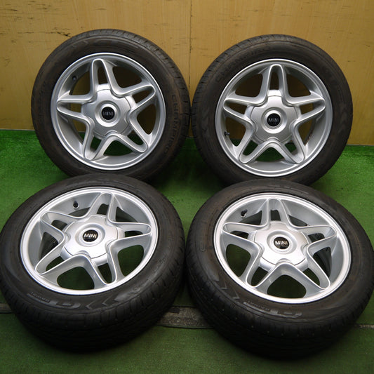 バリ溝！21年！9.5分★MINI ミニ クーパー S R55 R56 純正 195/55R16 GTラジアル CHAMPIRO GTX Pro 16インチ PCD100/4H★5072807Hノ