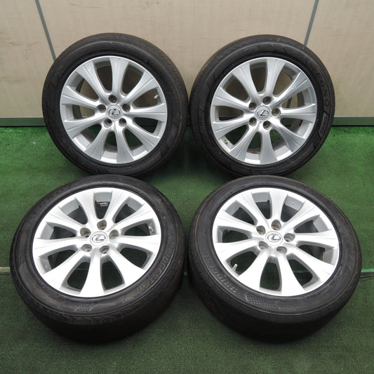 *送料無料* センサー付★レクサス RC300h GS300h 純正 225/50R17 ブリヂストン レグノ GR-XI 17インチ PCD114.3/5H★4031904TNノ