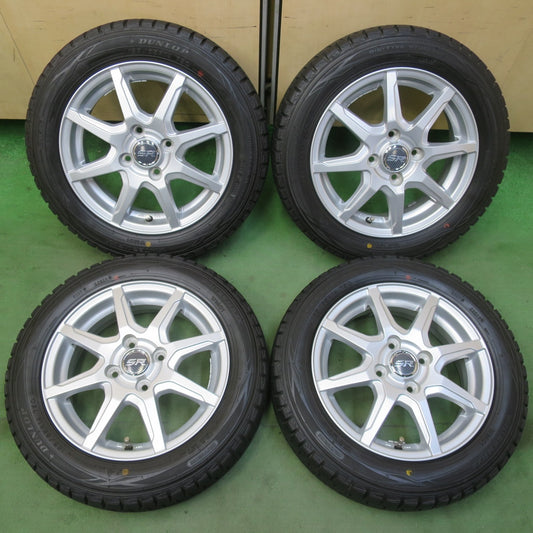 バリ溝！キレイ！9分★スタッドレス 155/65R14 ダンロップ ウインターマックス WM01 STRANGER ストレンジャー 14インチ PCD100/4H★6040609イス