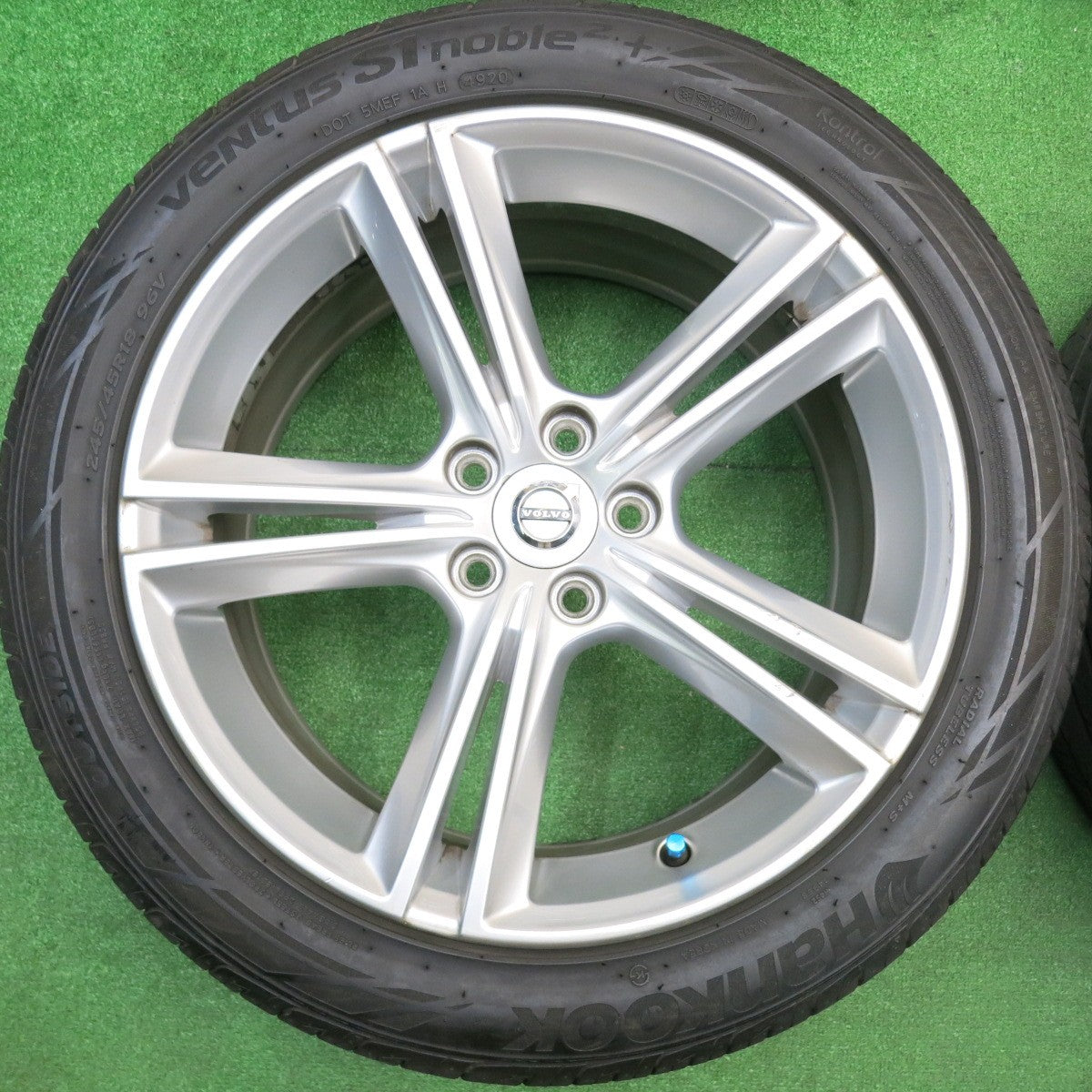4本価格★ボルボ V90 S90 純正 245/45R18 ハンコック ベンタス S1 noble2+ 18インチ PCD108/5H★5110619HAノ