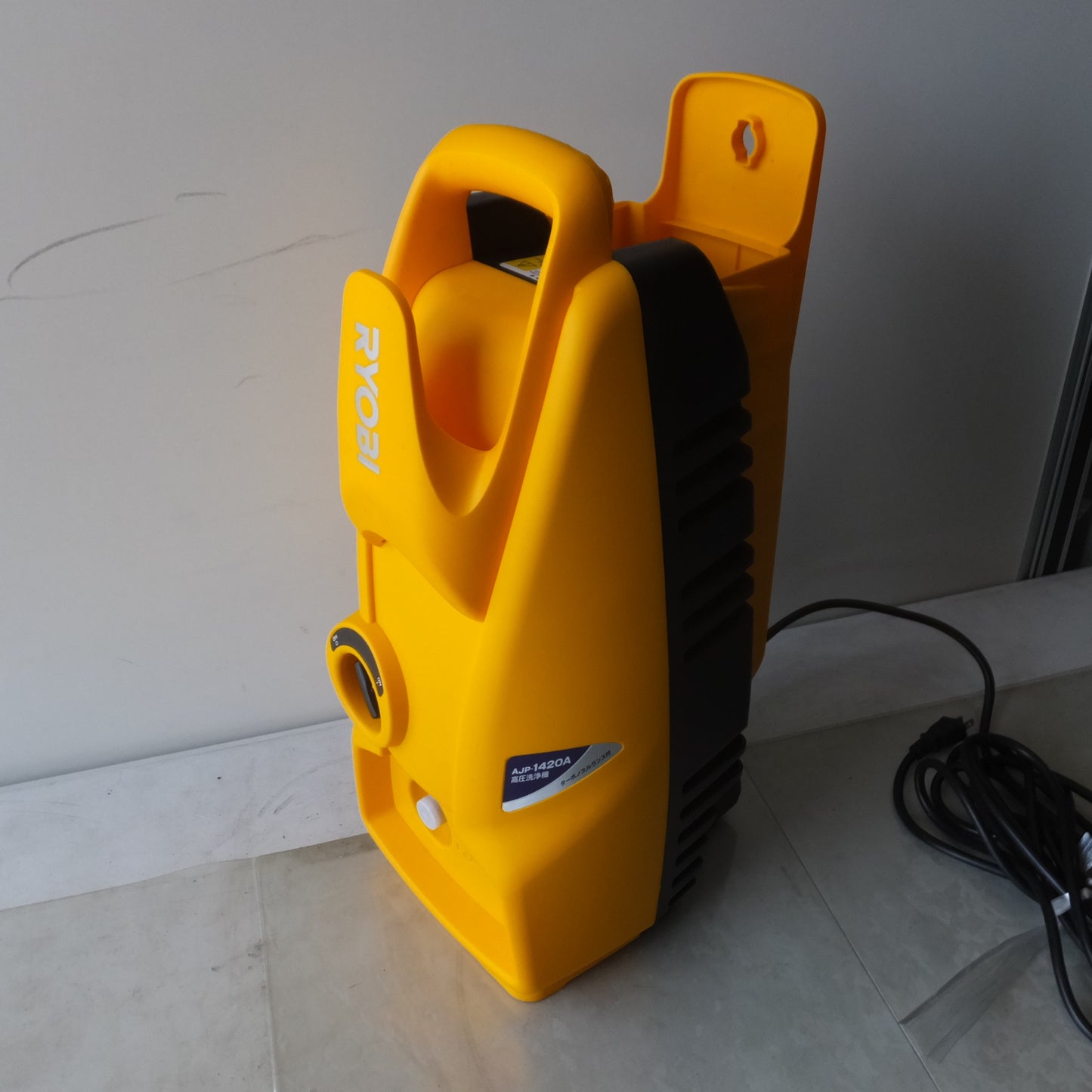 [送料無料] ほぼ未使用◆リョービ 高圧 洗浄機 ターボ ノズルランス付き AJP-1420A ノズル2種 ホース付き RYOBI 電動 工具◆