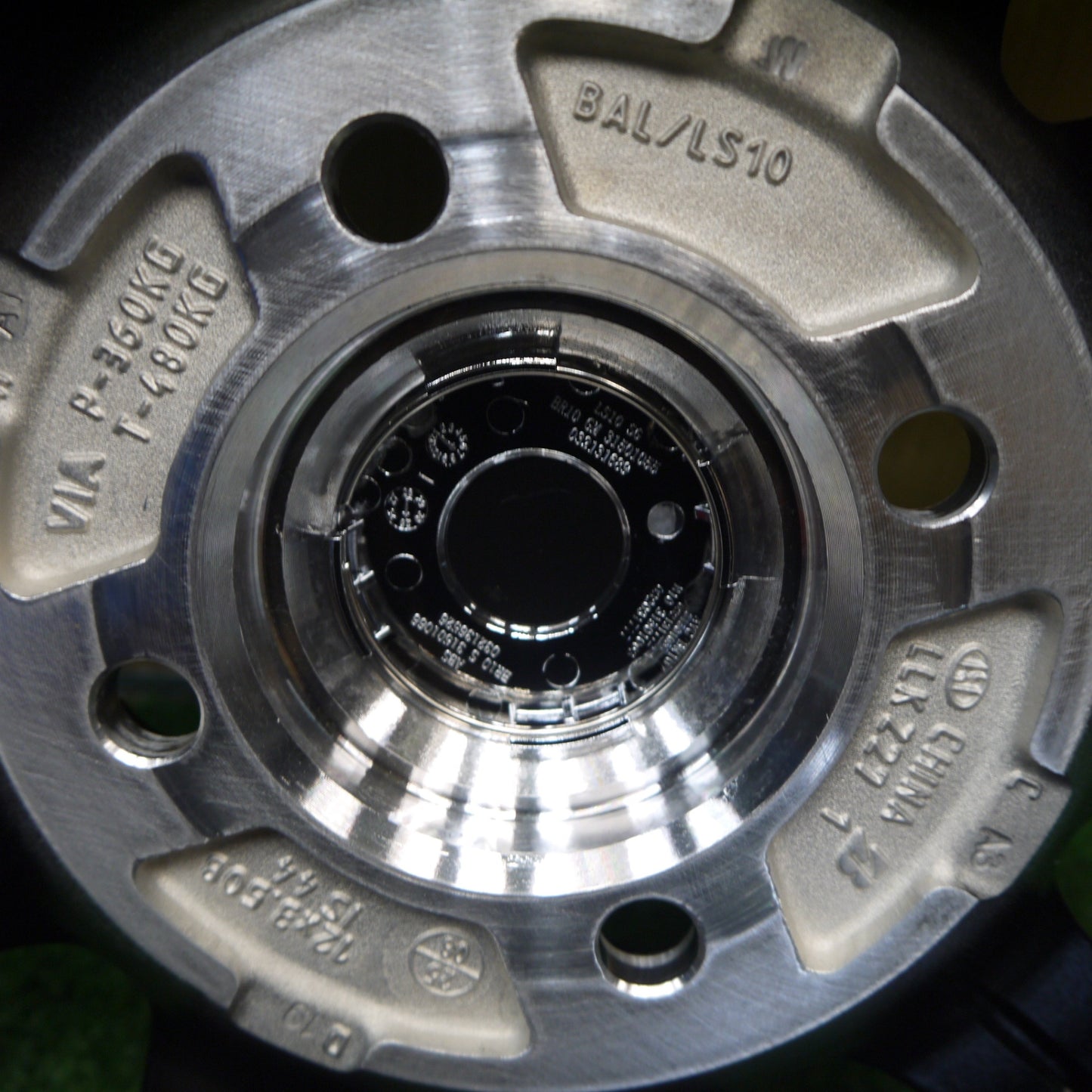 未使用★BALMINUM バルミナ BAL/LS10 12インチ ホイール 12×3.50B PCD100/4H★6042207Hホ