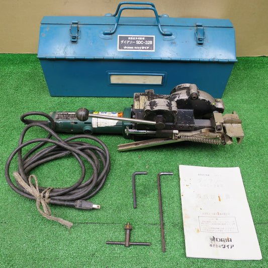 [送料無料] ◆DAIA ダイア 鉄筋 直角 切断機 ダイアソー SDC-32B カッター径 135mm 電動 工具 コード式 100V◆