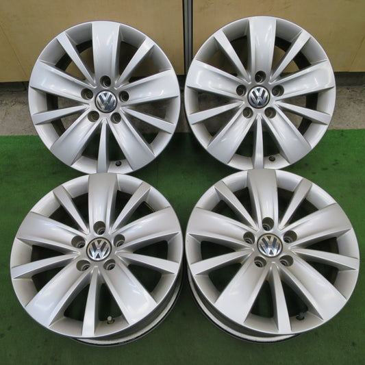 4本価格★ワーゲン シャラン 純正 ホイール 16インチ 6.5J×16 PCD112/5H★6050502NGホ