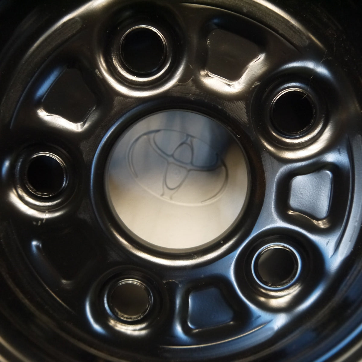 新車外し◎トヨタ 10系 シエンタ Zグレード 純正 スチール ホイール 15インチ 15×5.5J PCD100/5H◎6090101Hホ
