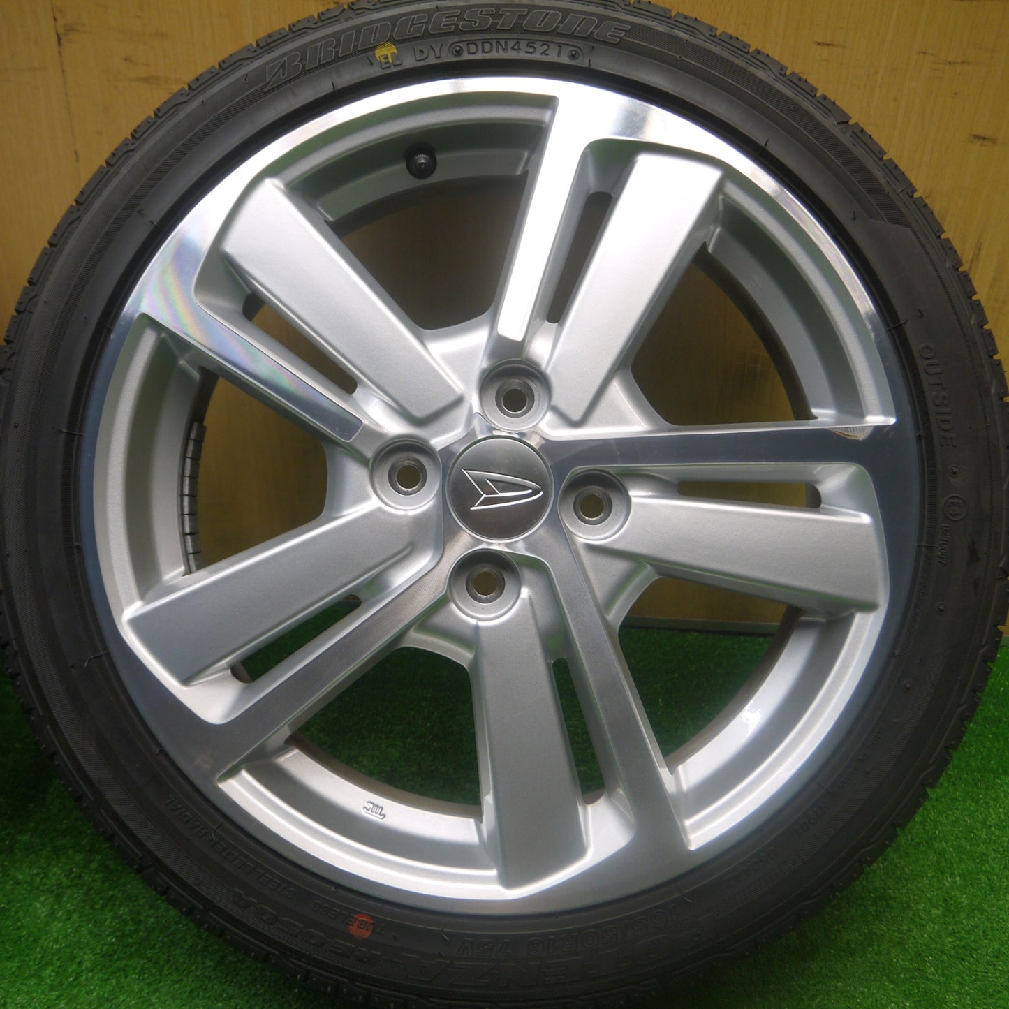 *送料無料* 新車外し！21年★ダイハツ コペン 純正 165/50R16 ブリヂストン ポテンザ RE050A 16インチ PCD100/4H★4082705Hノ