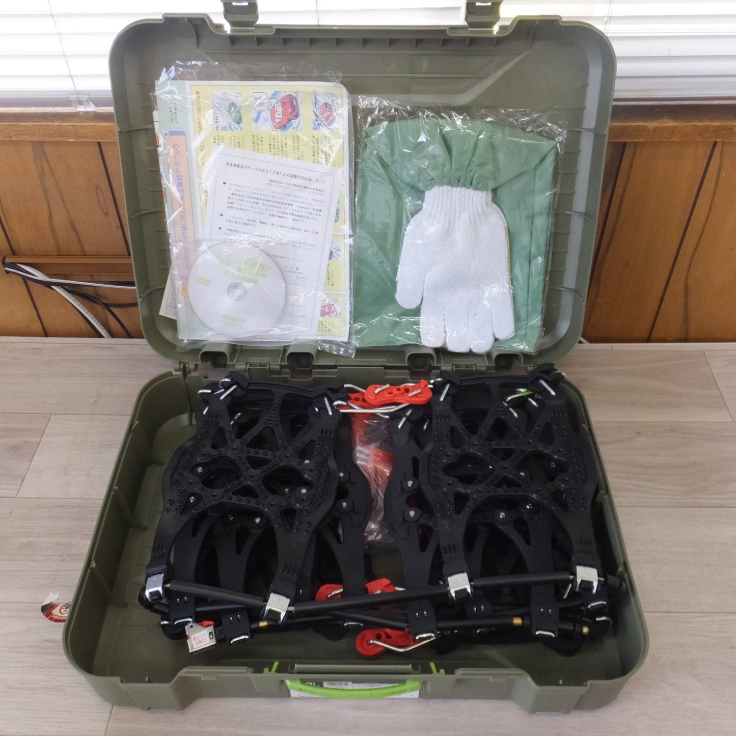 [送料無料] 未使用★カーメイト CARMATE バイアスロン クイックイージー BIATHLON QUICK EASY QE2L 非金属タイヤチェーン★